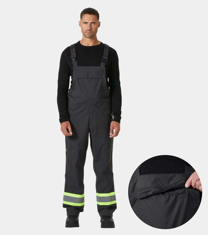 Alta Hi Vis Waterproof Shell Bib Pants CSA