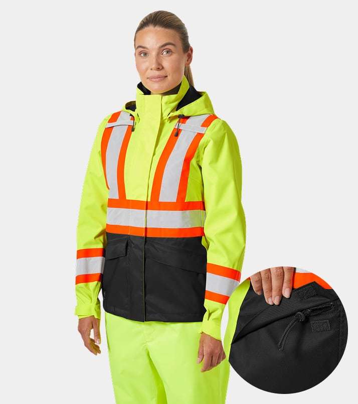 Women's Alta Hi Vis Shell Jacket CSA