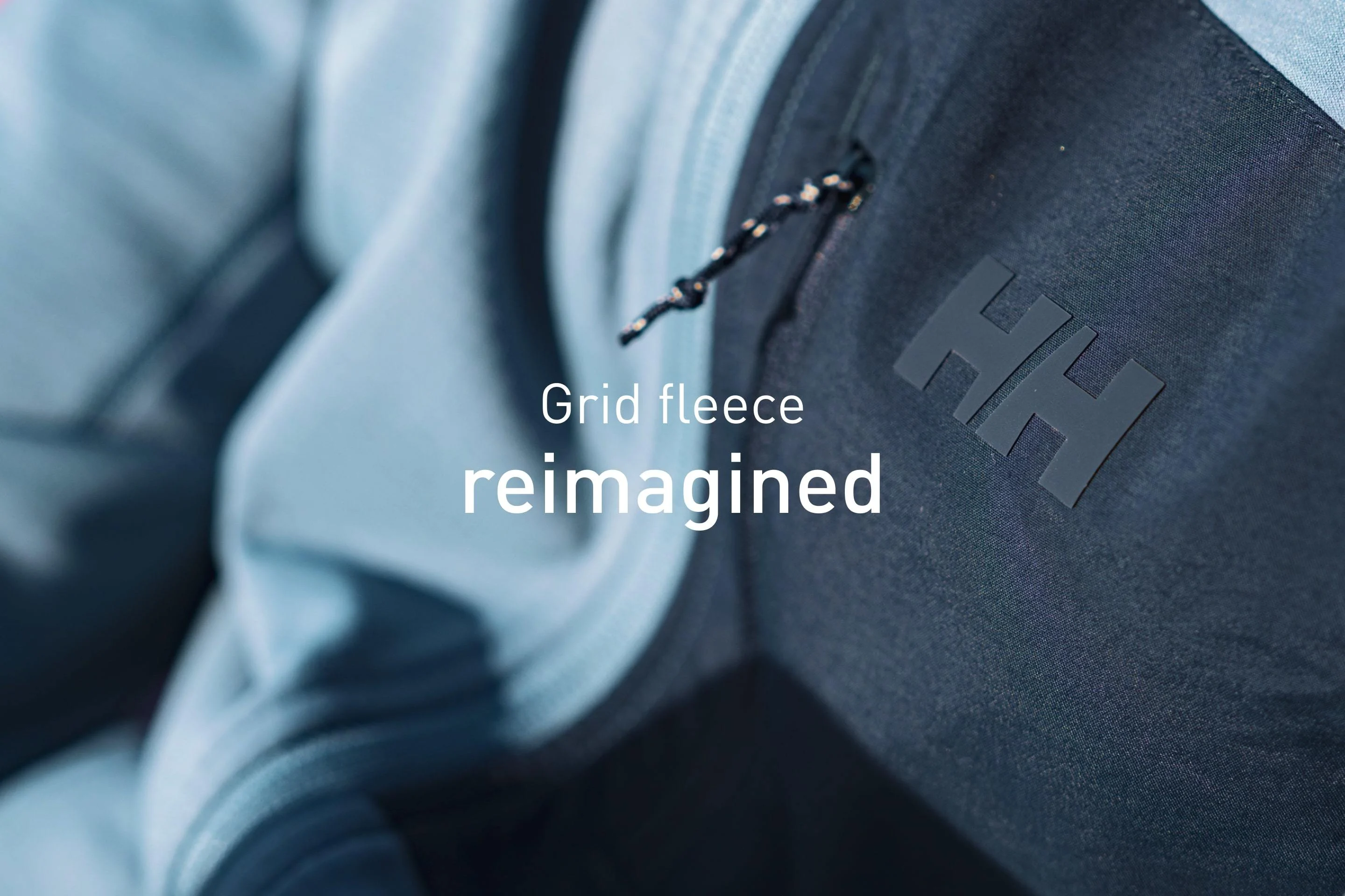 Grid fleece reimagined