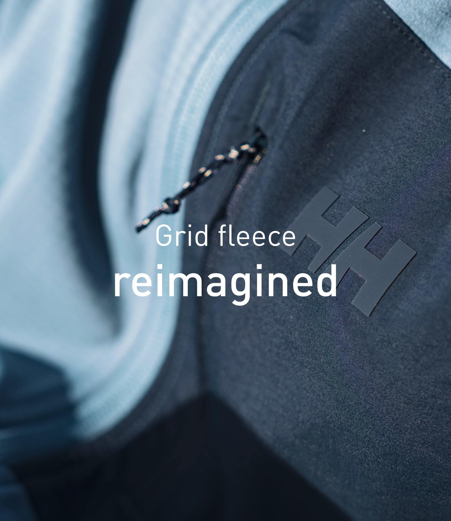 Grid fleece reimagined