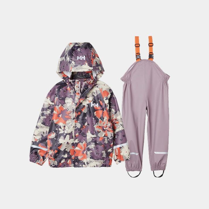 Kids' Bergen 2.0 PU Rain Set AOP