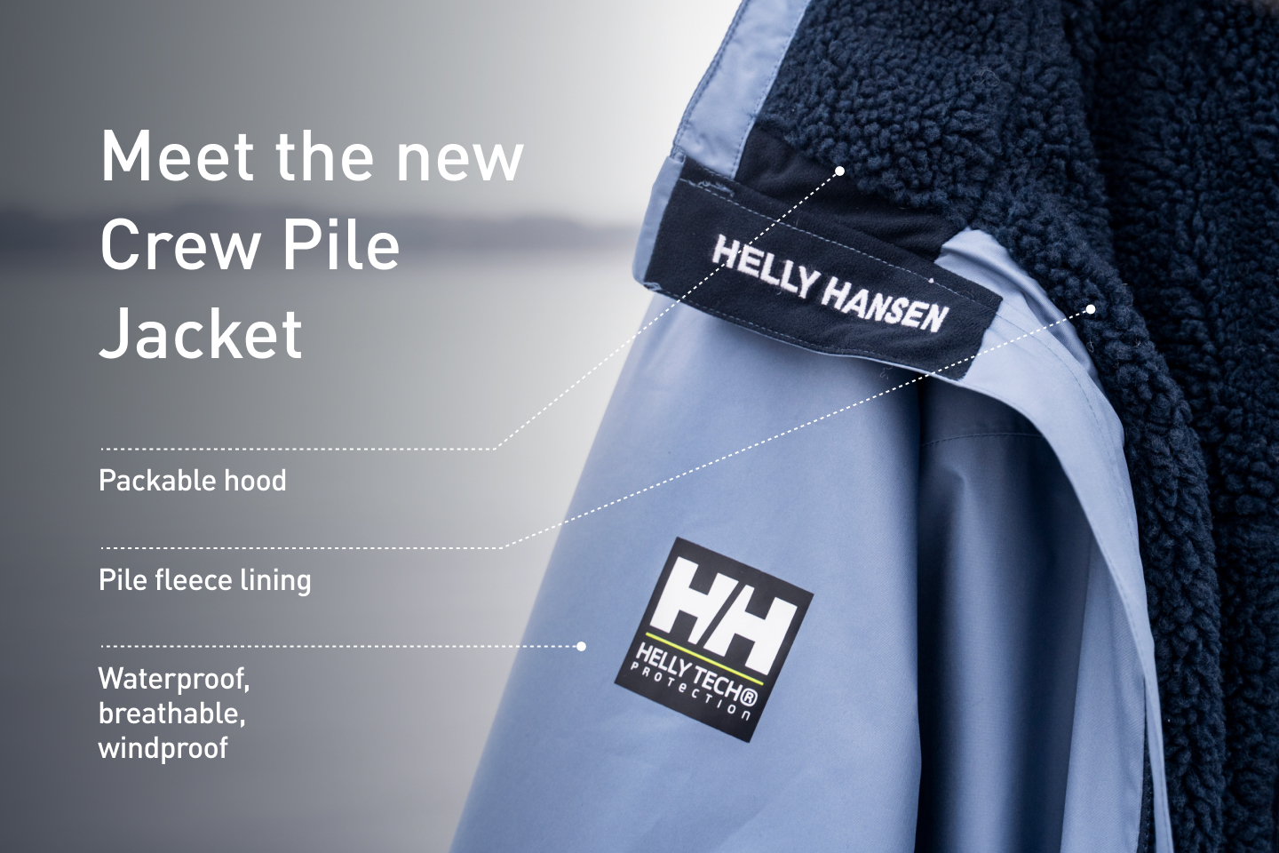 Meet the new Crew Pile Jacket