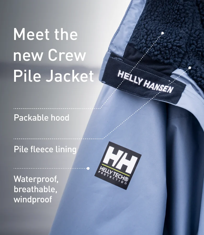 Meet the new Crew Pile Jacket