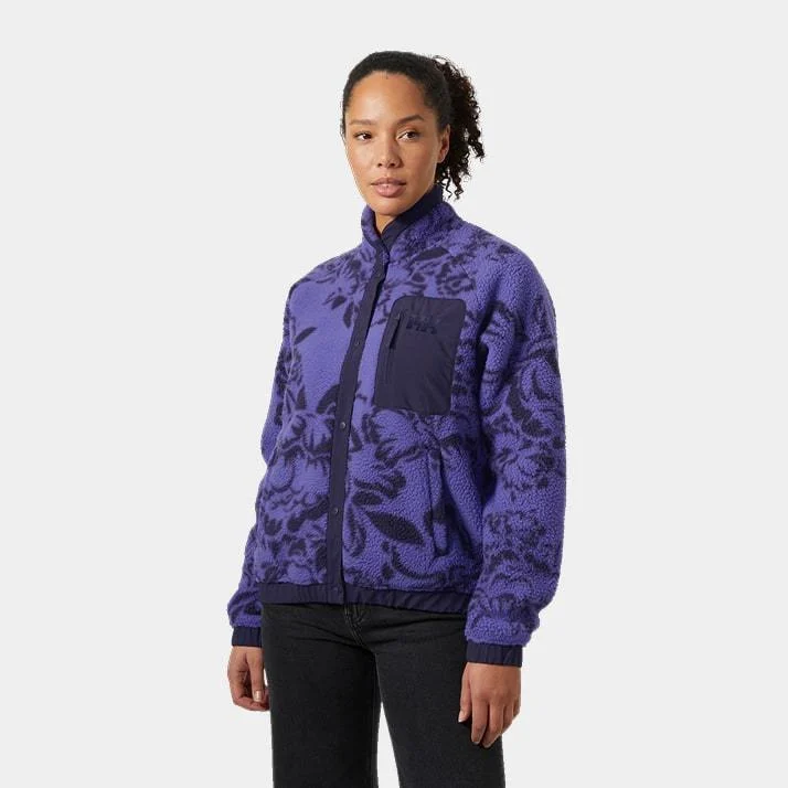 Women's Imperial Printed Pile Snap
