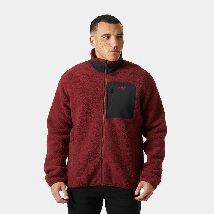 Men's Panorama Pile Fleece Block Jacket