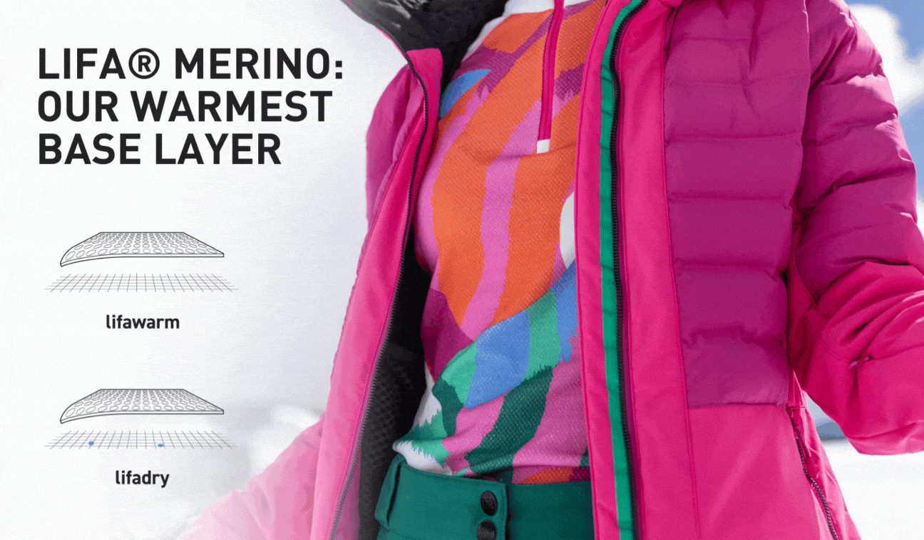 LIFA MERINO - OUR WARMEST BASE LAYER