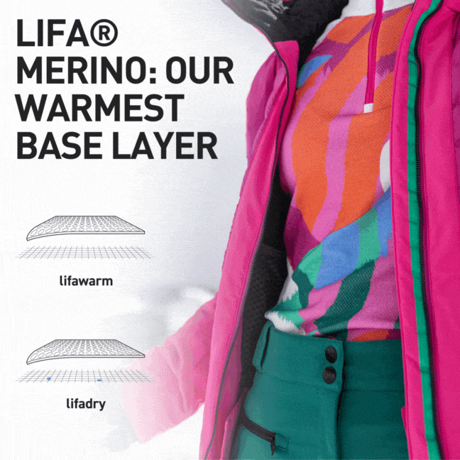 LIFA MERINO - OUR WARMEST BASE LAYER