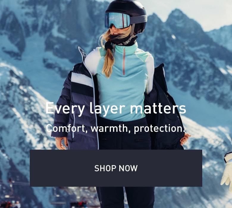 Every layer matters. Comfort, warmth, protection. SHOP NOW.