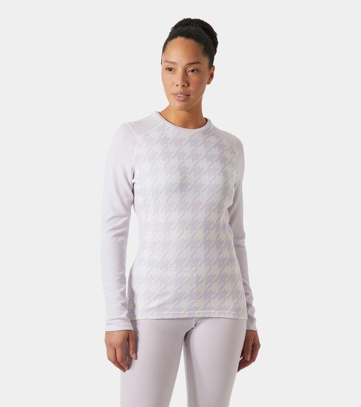 Women’s LIFA® Merino Midweight Graphic Long-Sleeve Crew Base Layer