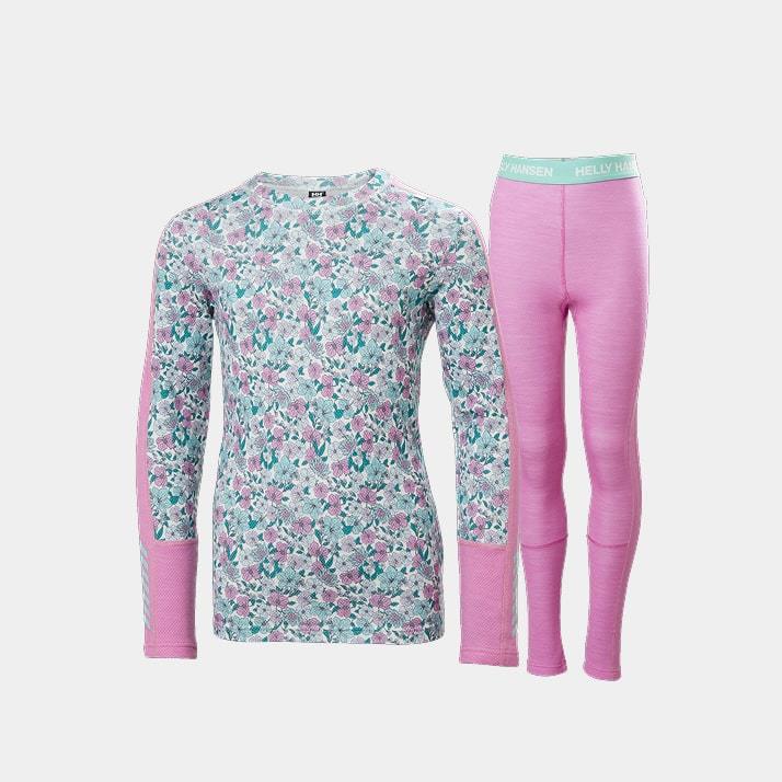 Juniors' Graphic LIFA® Merino Base Layer Set