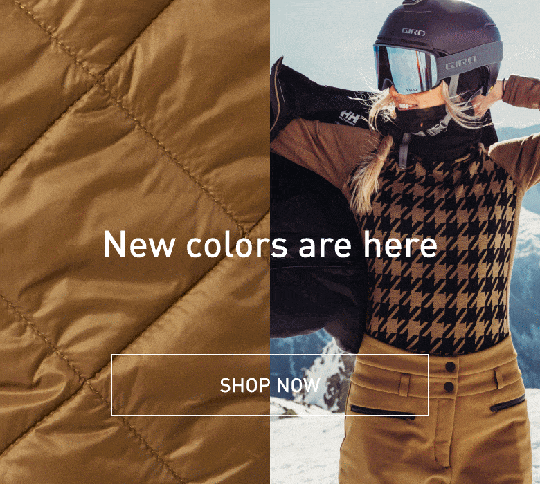 New colors are here. SHOP NOW.