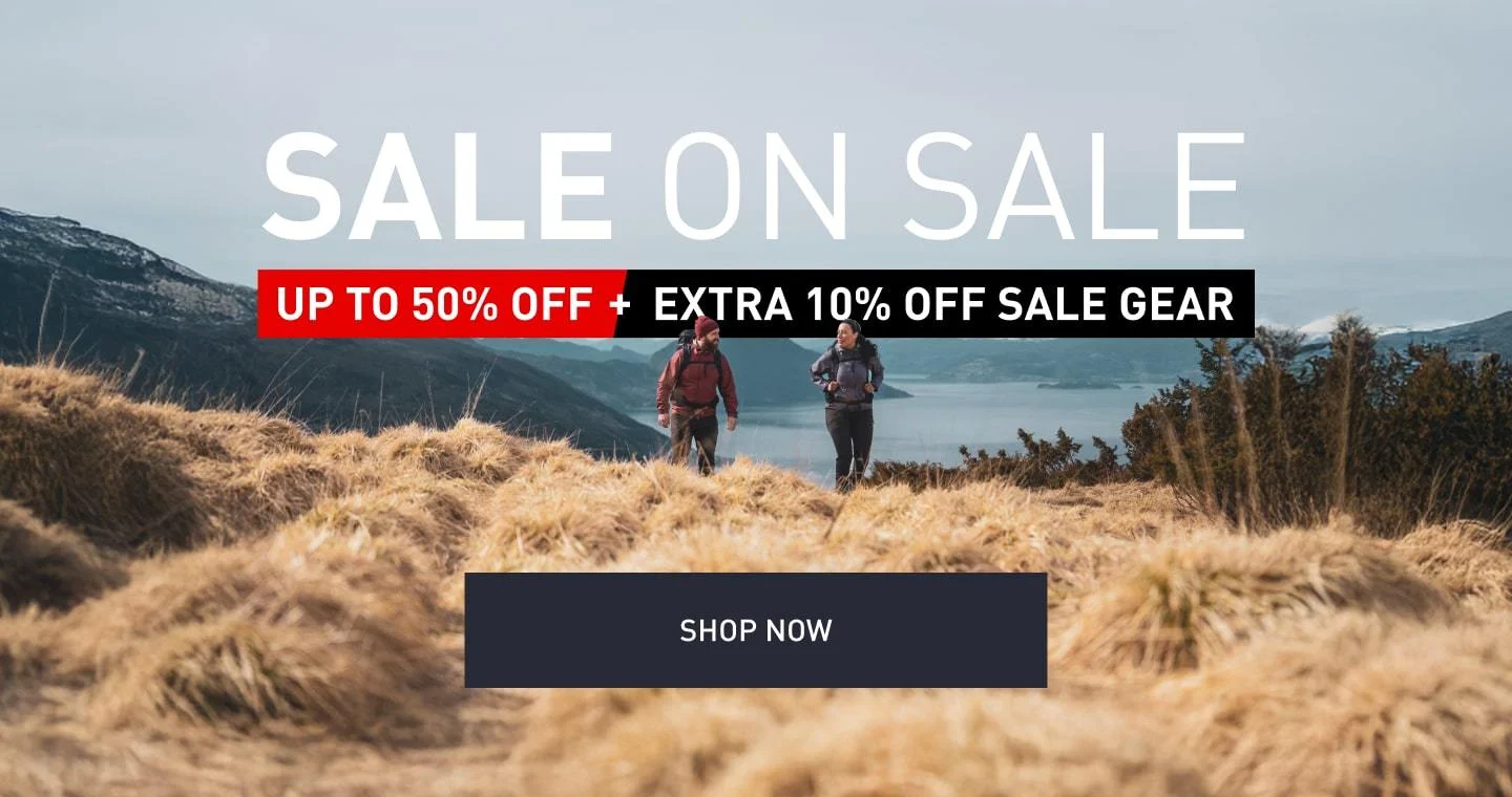 SALE ON SALE - UP TO 50% OFF + EXTRA 10% OFF ALL SALE GEAR. SHOP NOW.