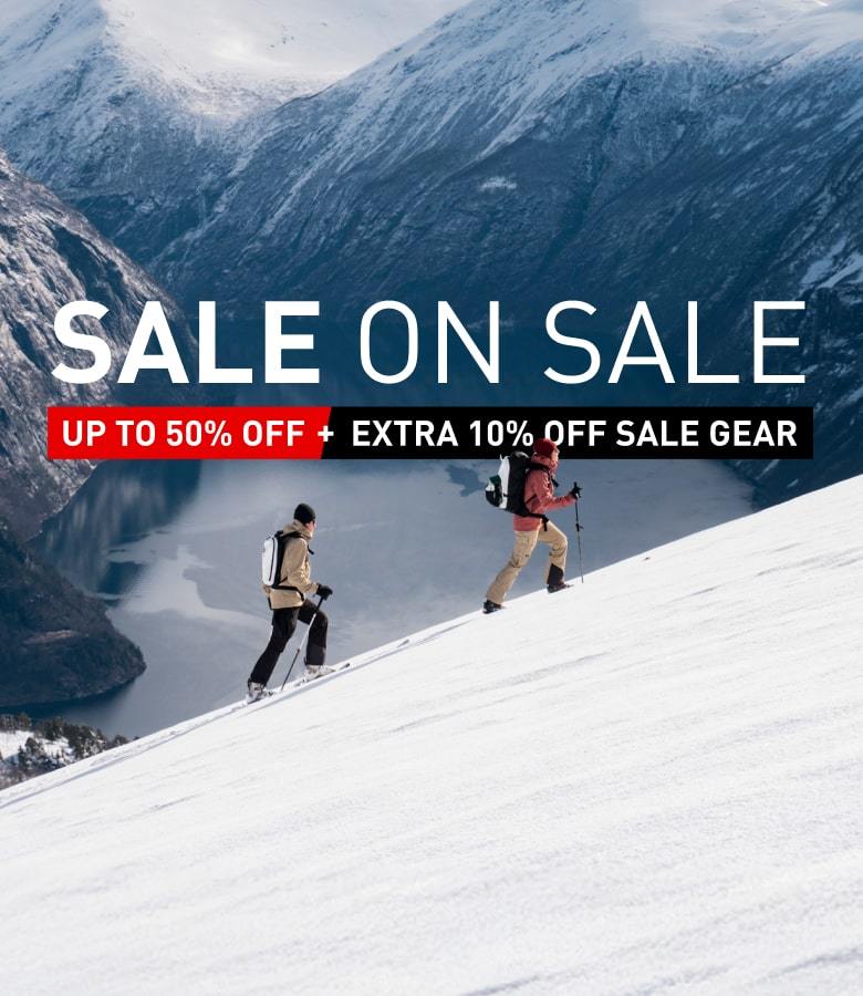 SALE ON SALE - UP TO 50% OFF + EXTRA 10% OFF ALL SALE GEAR