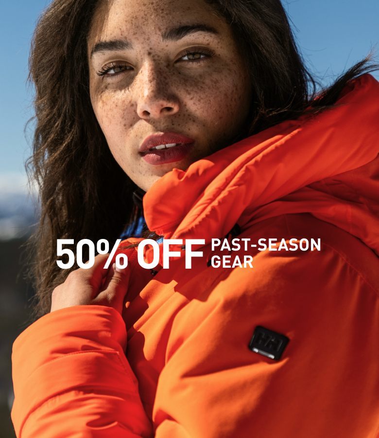 50% OFF PAST-SEASON GEAR