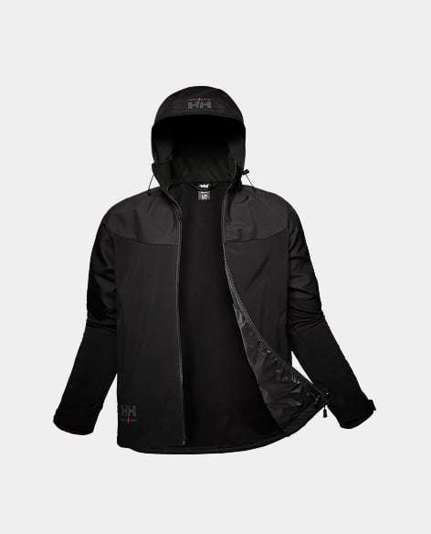 Oxford Hooded Softshell Jacket