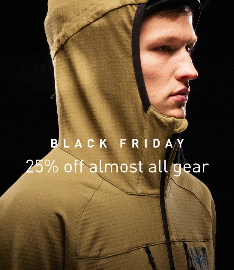 BLACK FRIDAY - 25% off almost all gear