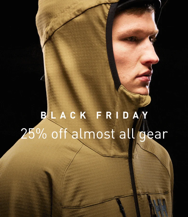 BLACK FRIDAY - 25% off almost all gear