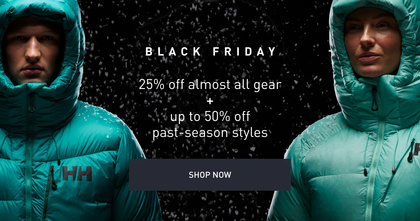 BLACK FRIDAY - 25% off almost all gear. SHOP NOW