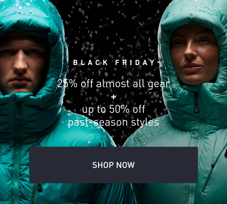 BLACK FRIDAY - 25% off almost all gear. SHOP NOW