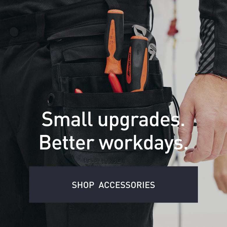 Small upgrade. Better workdays. SHOP ACCESSORIES
