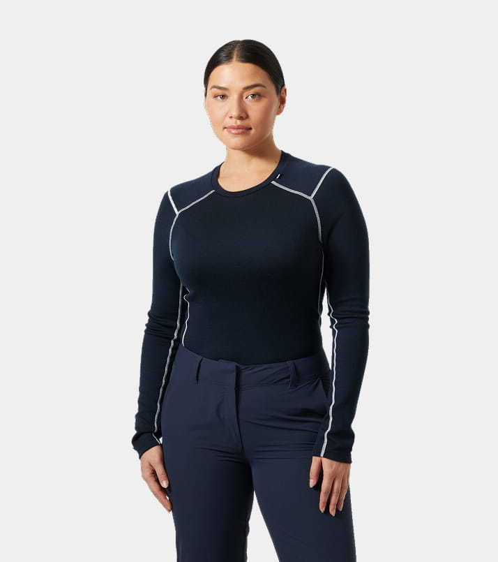 Women's LIFA® Merino Midweight Crew Base Layer