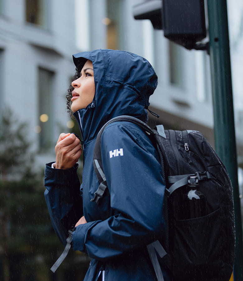 Helly Hansen rainwear for the city 