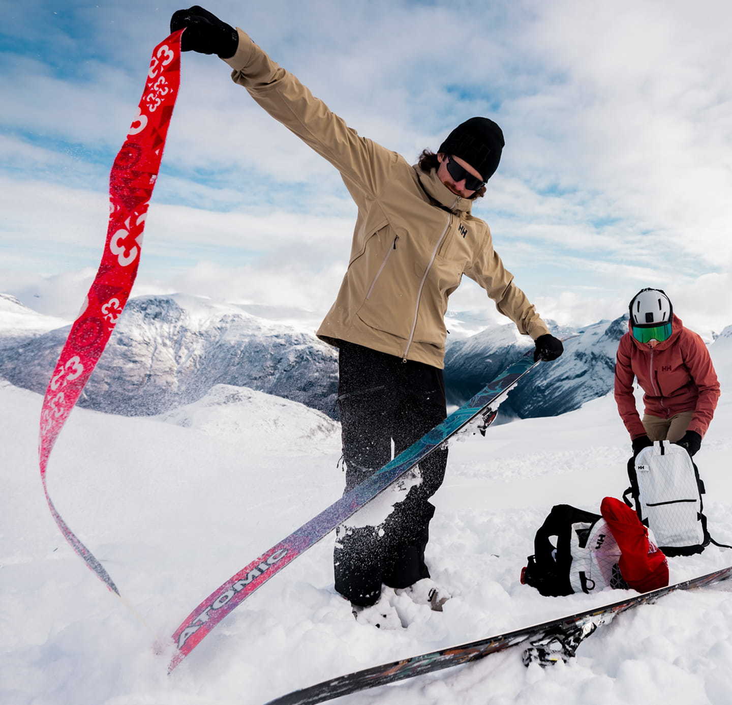 Helly Hansen backcountry layers