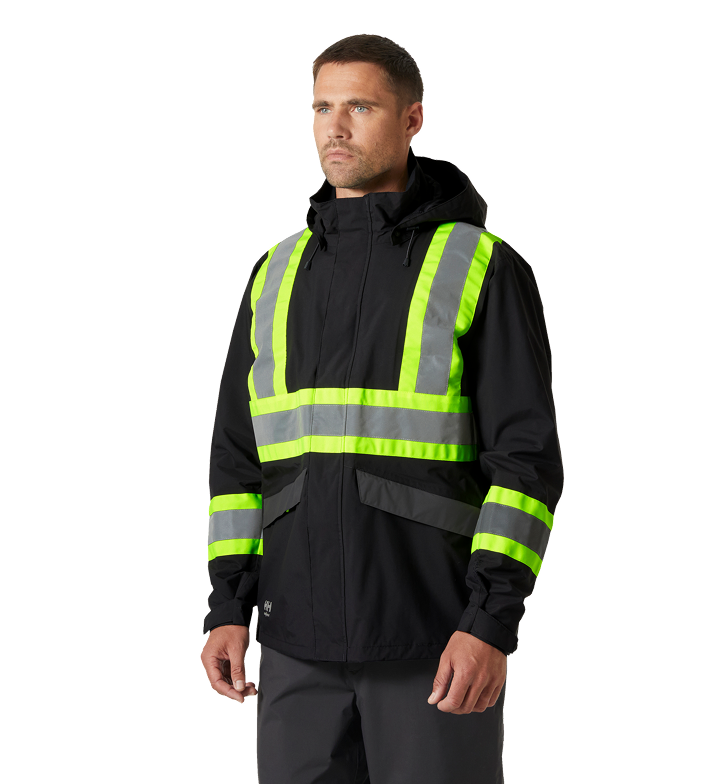 Alta Hi Vis Waterproof Shell Jacket CSA