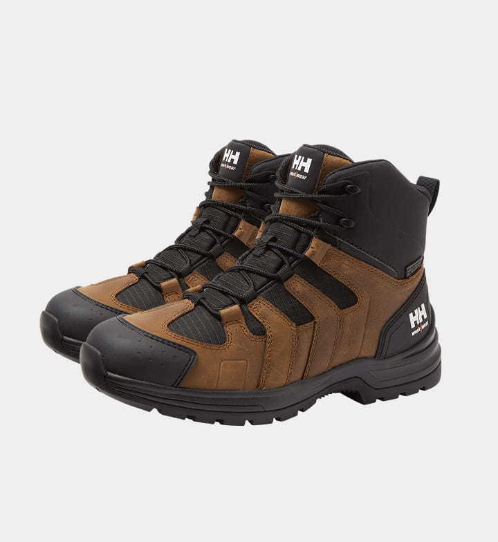 Oslo Hiker Mid Waterproof Soft Toe Work Boots Electrical Hazard Protection