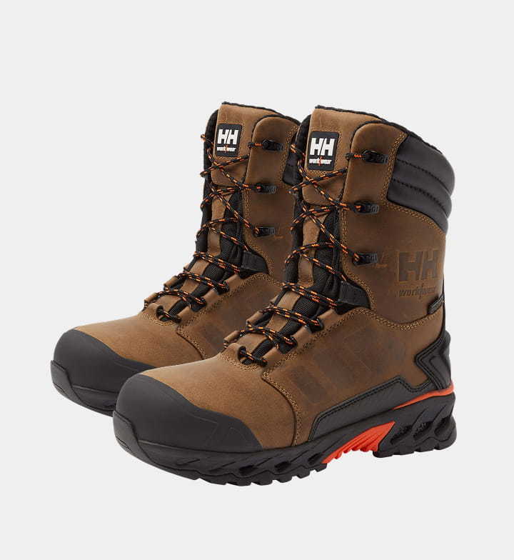 Bifrost Waterproof Tall Composite-Toe Winter Safety Boots Electrical Hazard Protection