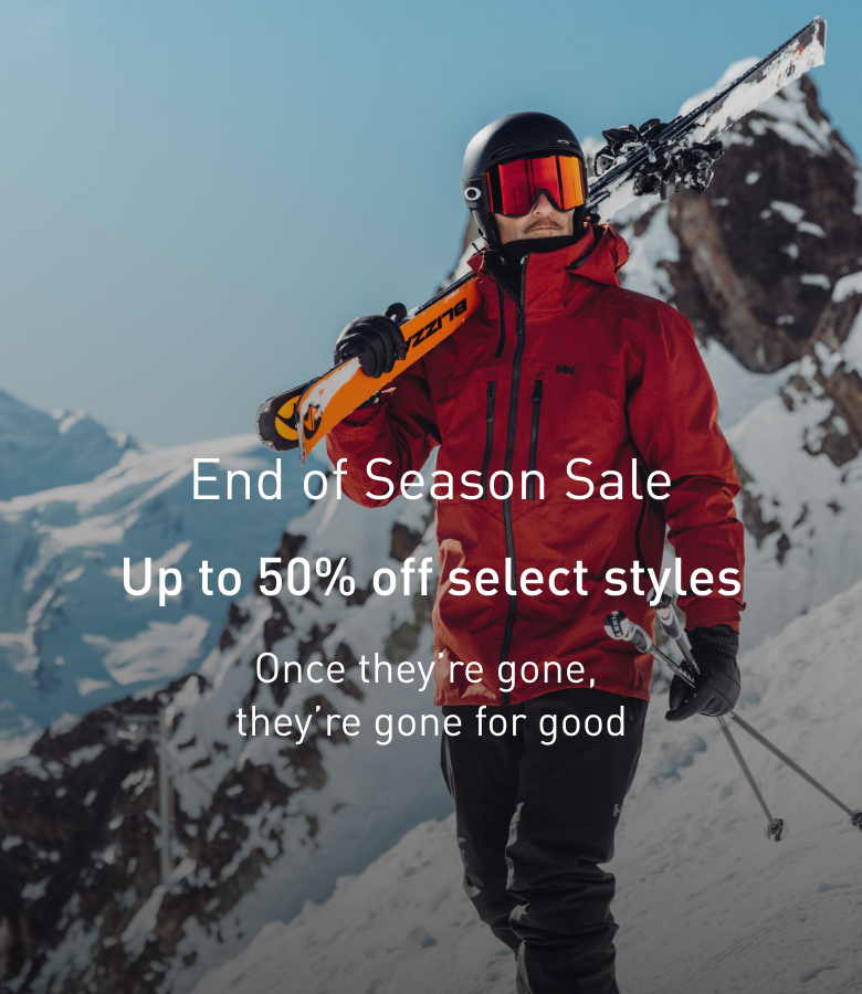 End of Season Sale: Up to 50% off select styles
