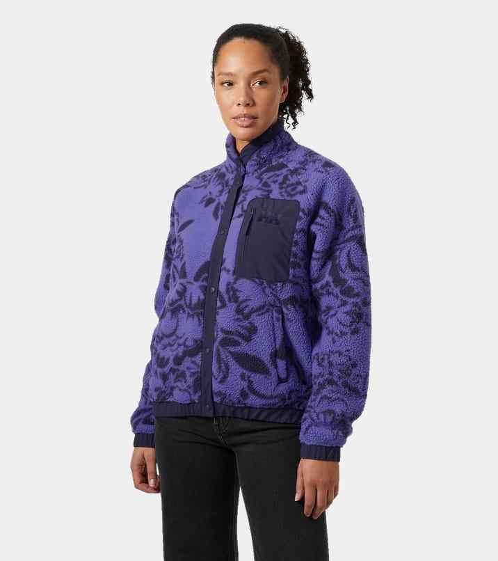Women's Imperial Printed Pile Snap