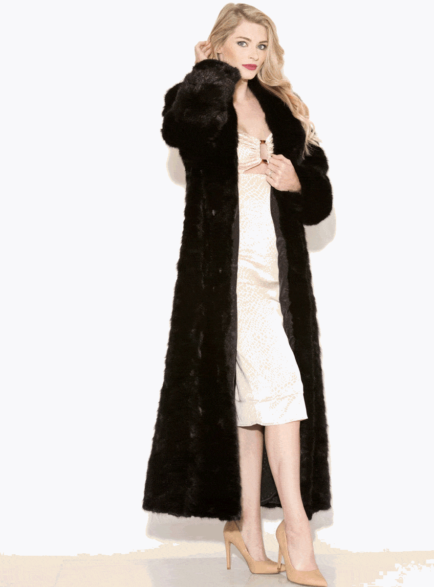 Shop our Women's Full Length Mink Fur Coat 