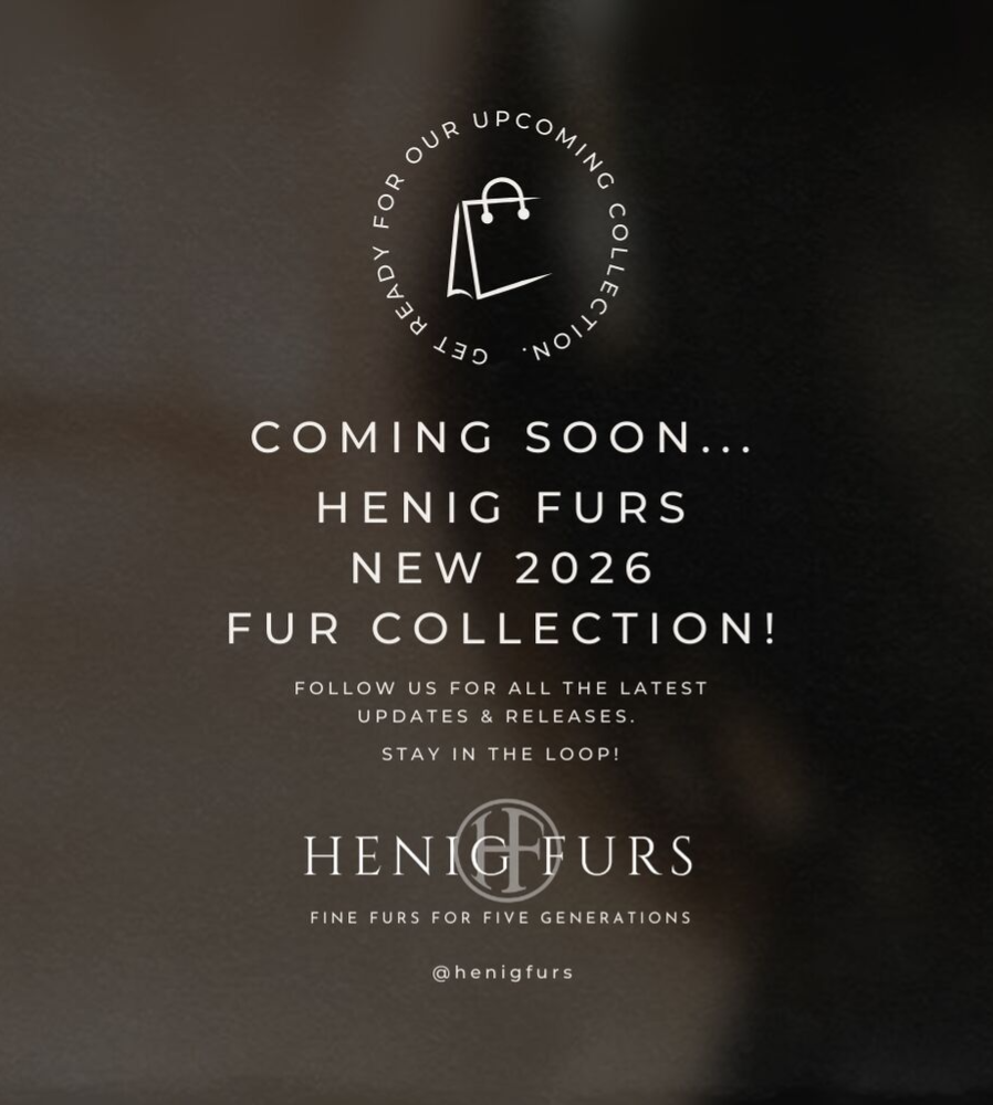Follow us on social media to make sure you're up to date when our New Collection arrives!