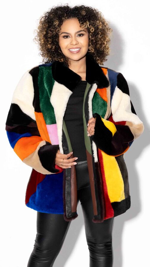 Reversible Shearling Sheepskin Jacket
