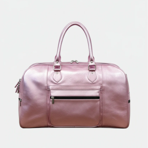 Foil Leather Weekend Bag