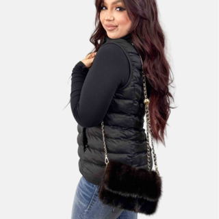 Mink Fur Purse