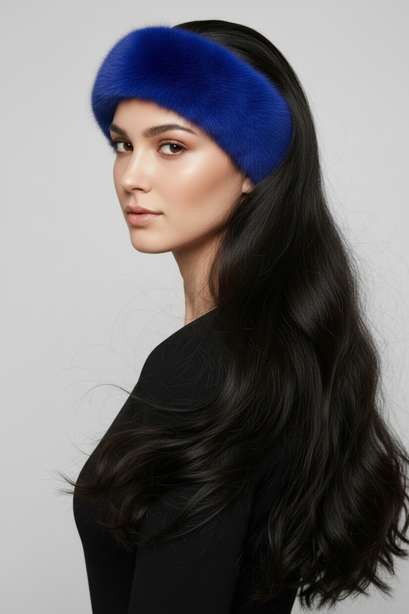 Mink Fur Headband