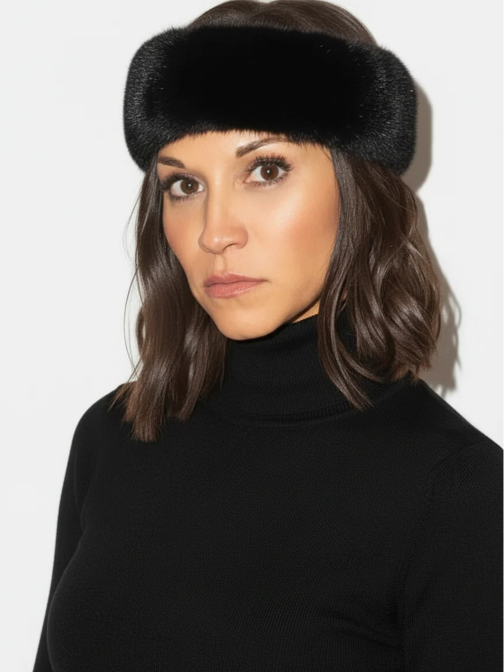 Mink Fur Headband
