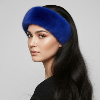 Mink Fur Headband