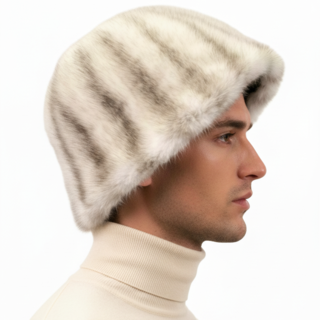 Men's Mink Fur Bucket Hat