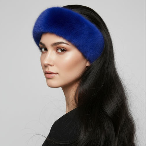 Mink Fur Headband