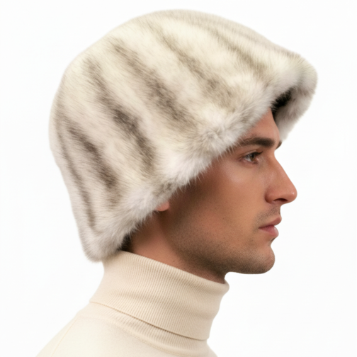 Men's Mink Fur Bucket Hat