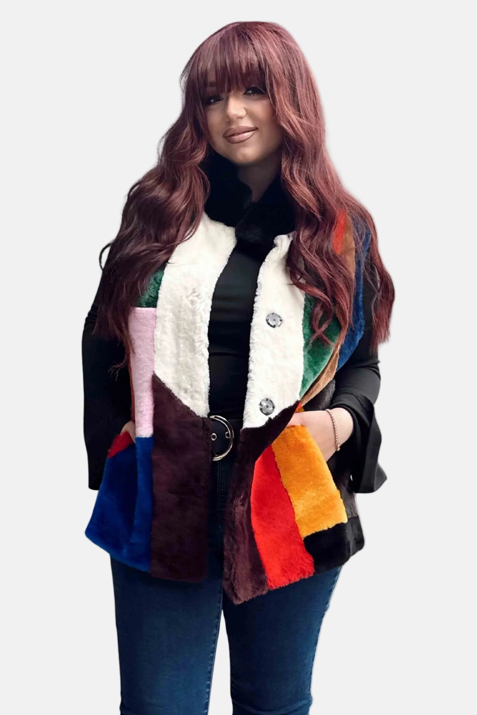 Reversible Shearling Sheepskin Vest