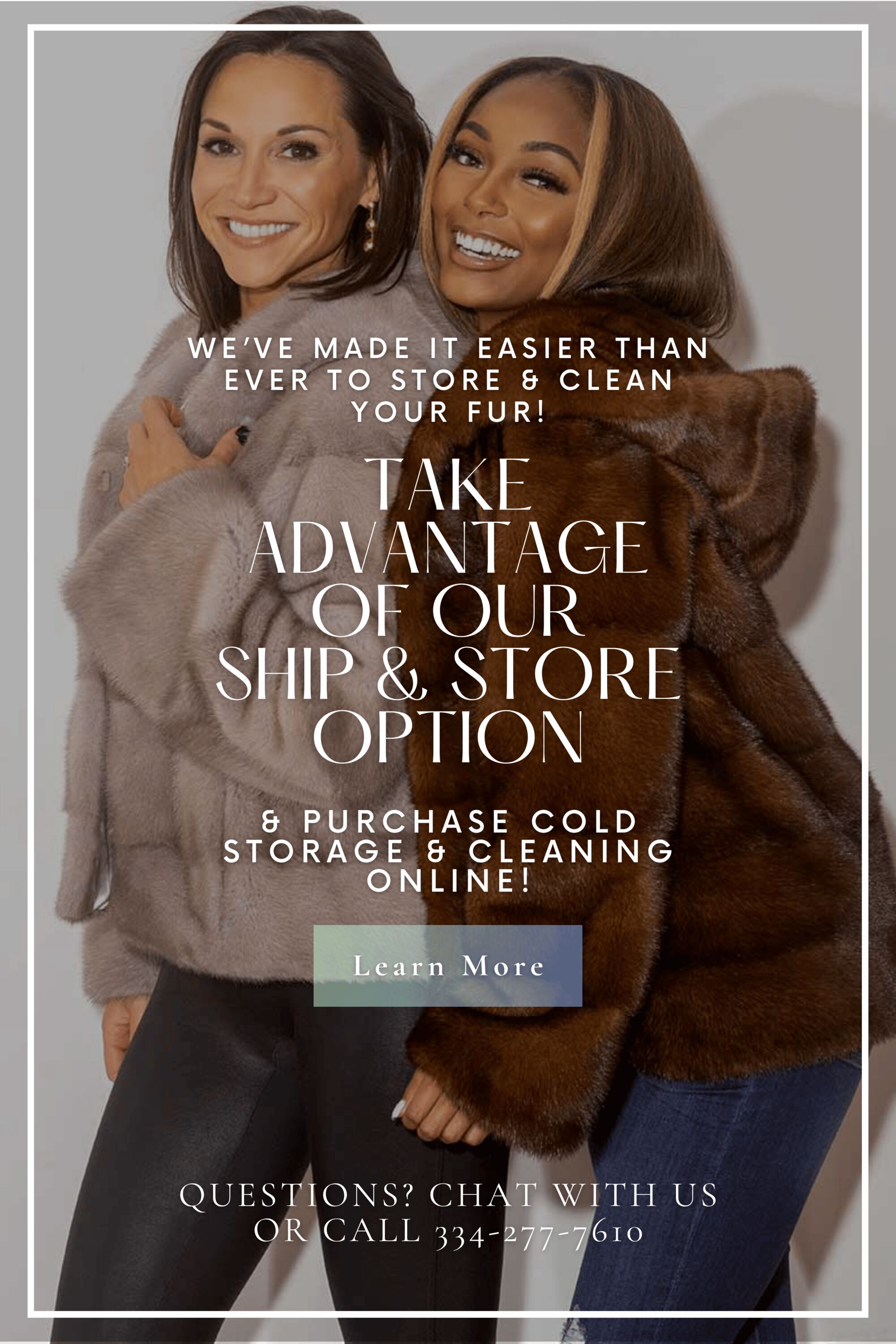 Take advantage of our Ship & Store option online