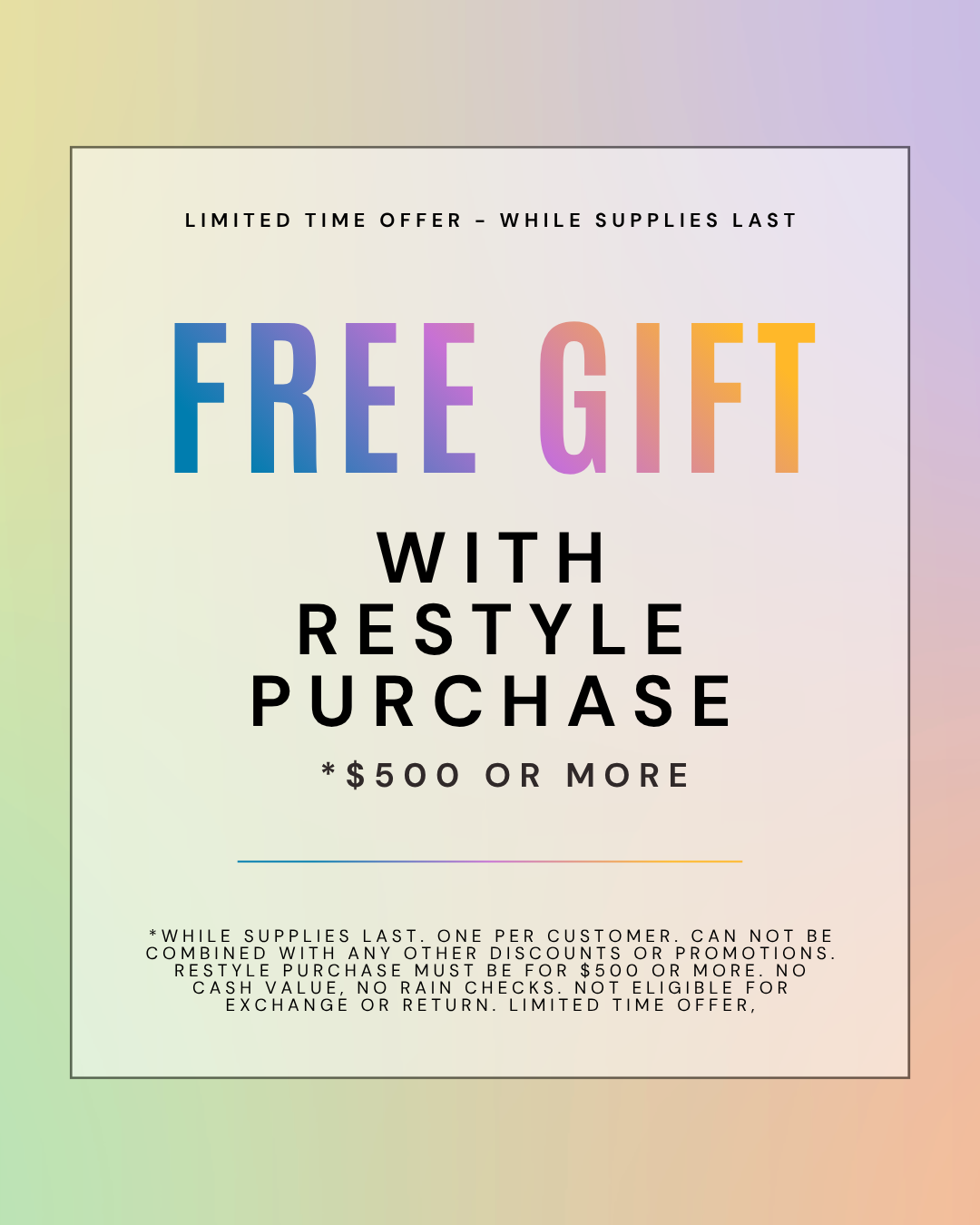 ReStyle your fur into something new! 