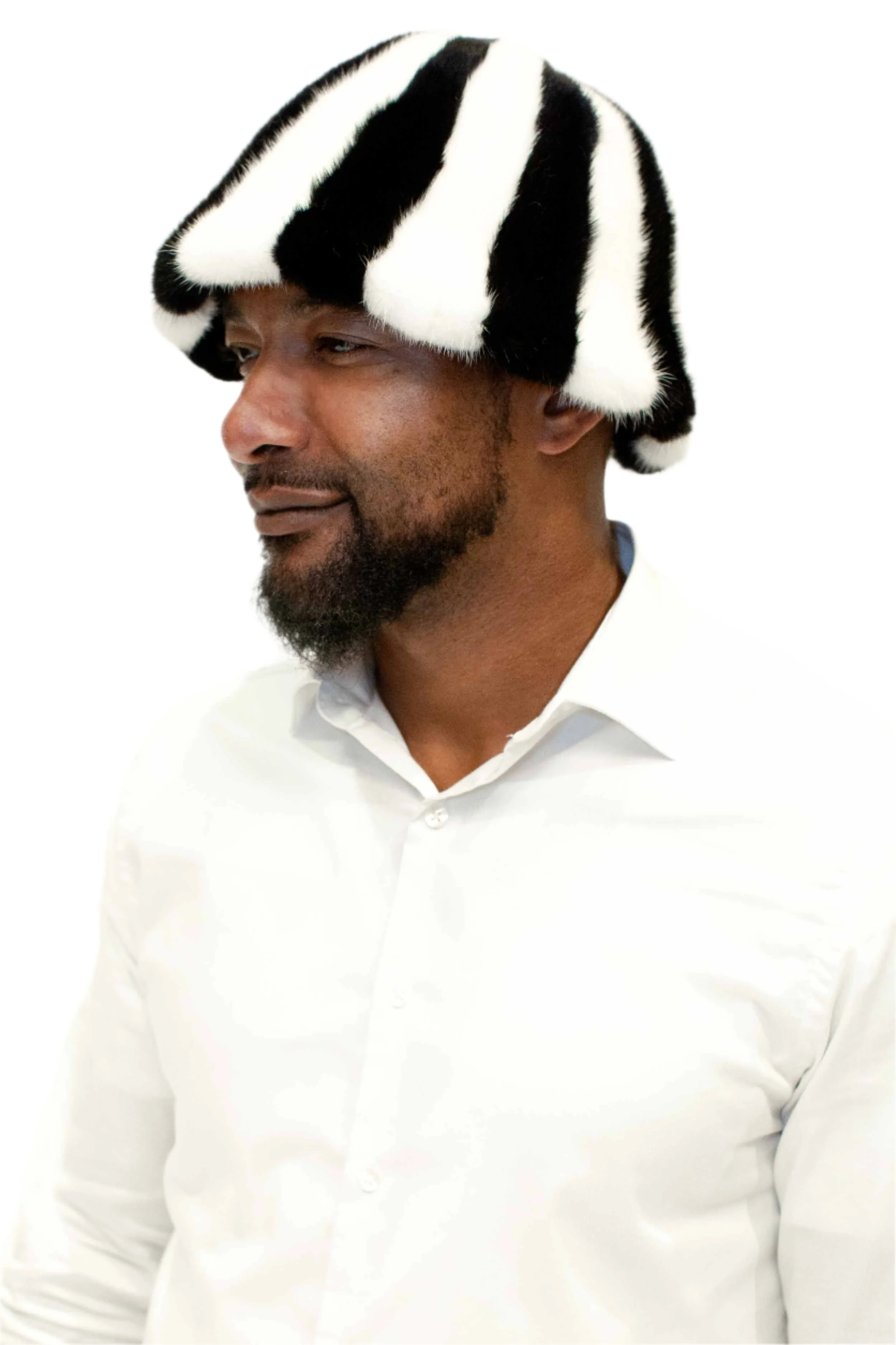Men's Mink Fur Bucket Hat