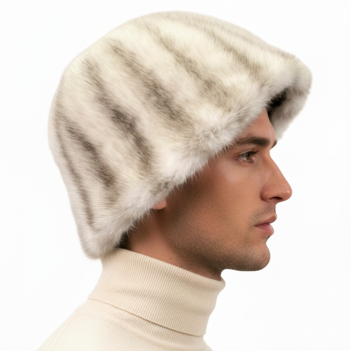 Men's Mink Fur Bucket Hat