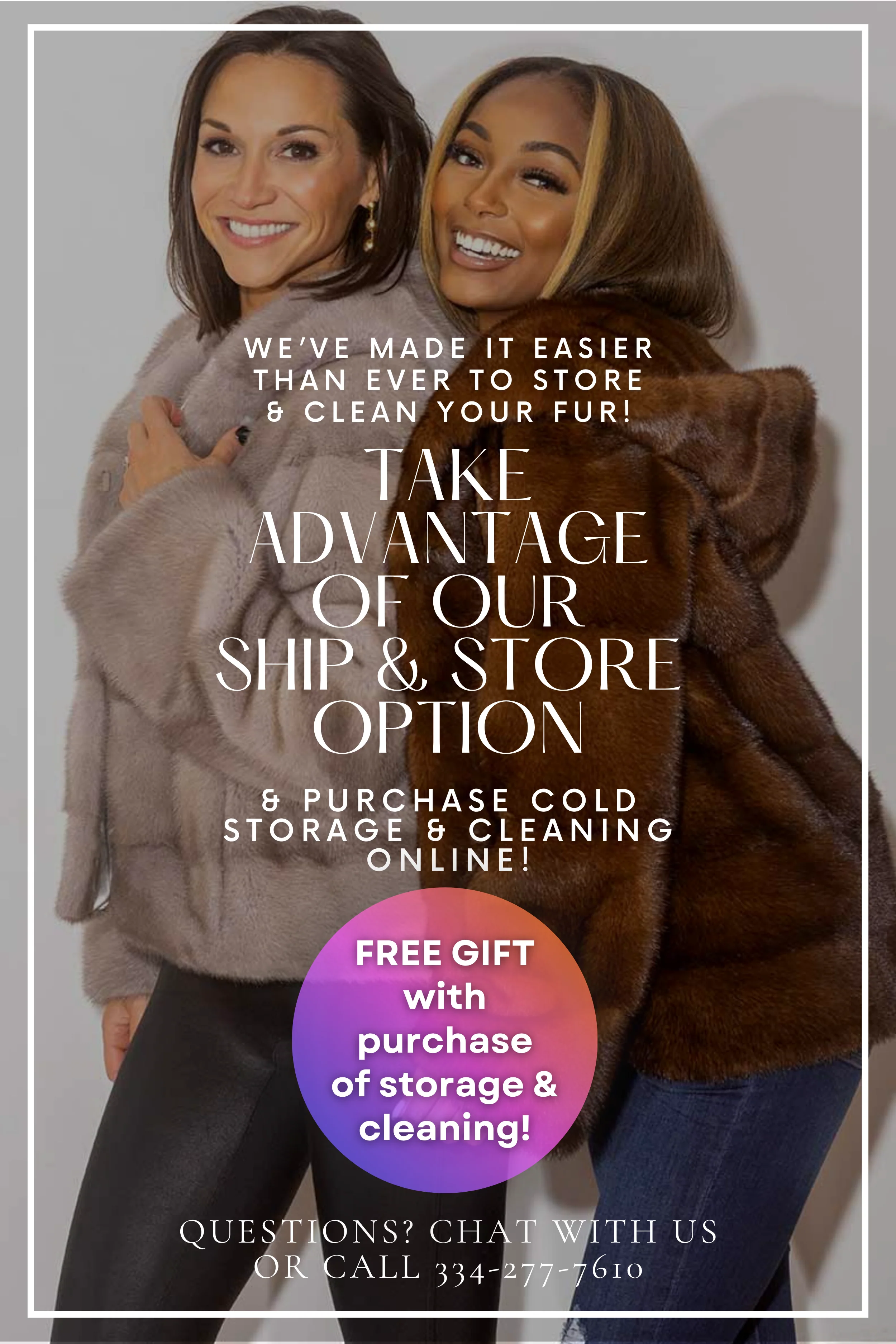 Ship & Store - Fur Storage & Care