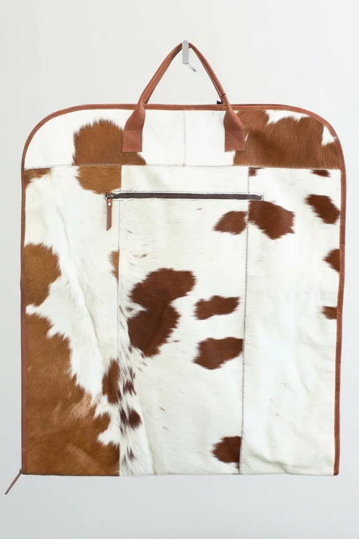 Hair on Hide Gloria Garment Bag